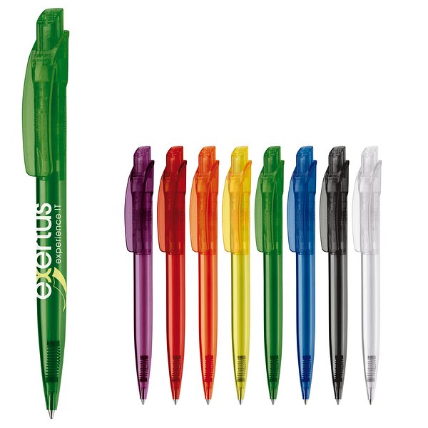 Kugelschreiber Cube Transparent Olferi