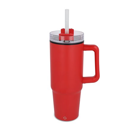 Miami Becher mit Henkel und Strohhalm GRS 800ml Nignannen