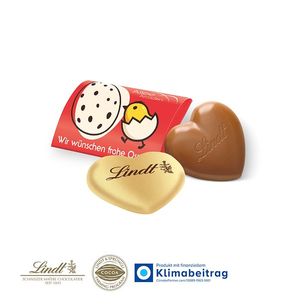 Lindt Herz, 20 g im Werbebriefchen