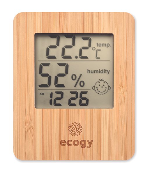 Wetterstation Bambus Jovigelix