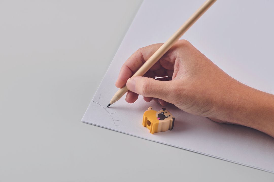 Holzbleistift mit Radiergummi Nolfrinep