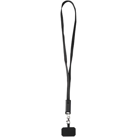 5 in 1 Lanyard Kabel aus recyceltem Kunststoff für Smartphones mit integrierter Datensynchronisierung und 65 W Schnellladefunktion - Loldy