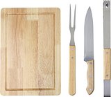 Grillset Chtha | Edelstahl | 4 St. | Polyestertasche