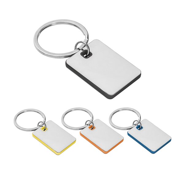 Schlüsselanhänger aus Metall und ABS Ursca