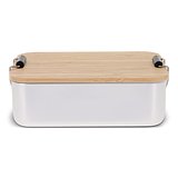 Lunchbox aus Aluminium mit Bambusdeckel Vregn