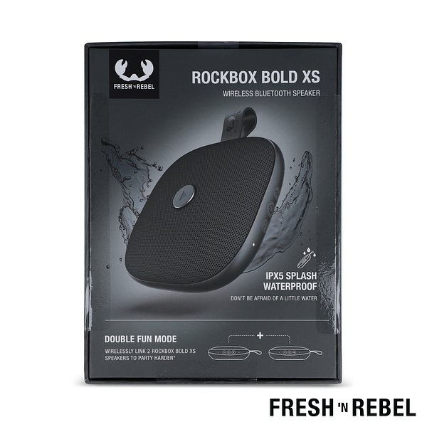 Rockbox Bold Xs splashproof TWS speaker 4W Giuan