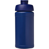 500 ml recycelte Sportflasche mit Klappdeckel - Veivep