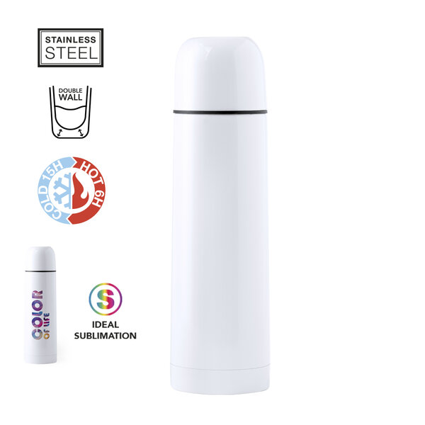 Sublimations Thermoskanne Idkon