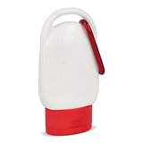 Sonnenschutzlotion mit Karabiner SPF30 aus recyceltem Material Hatrudi