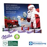 Tisch-Adventskalender mit Milka Schokolade Mix