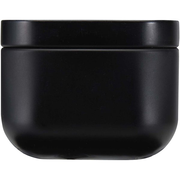 Quadratische Zinnkerze mit Vanille Duft - Uelitli