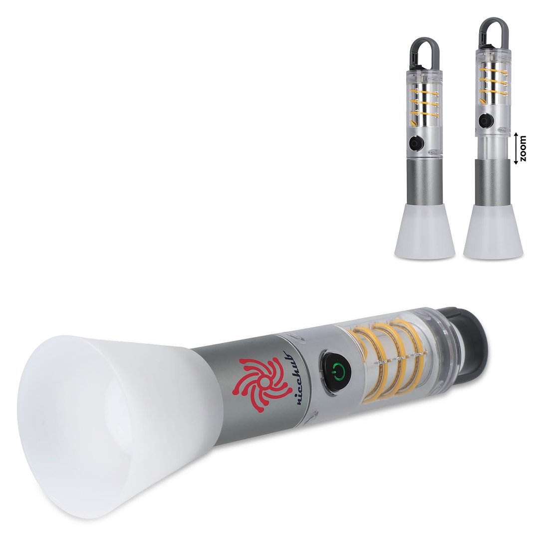 Multifunktions-Taschenlampe aus recycelten Materialien Jonglf