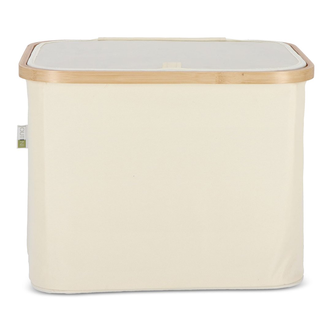 faktbarer Korb mit Deckel Sogne 40,5 x 33 x 30cm Mudorin