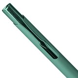 Recycelter Aluminium-Kugelschreiber mit Gummibeschichtung Ruinata