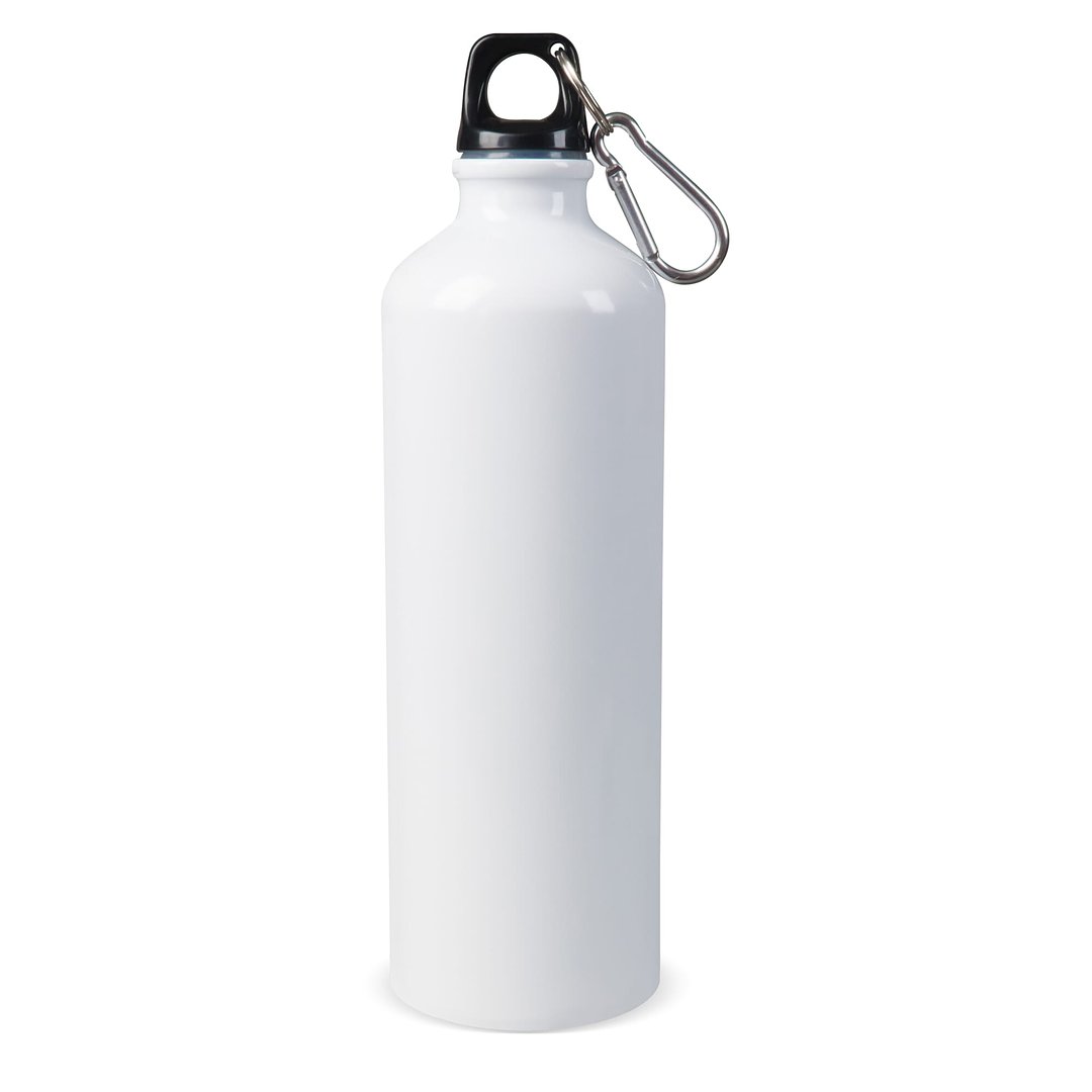 Aluminium Wasserflasche mit Karabiner Sublimation 750ml Ferdia
