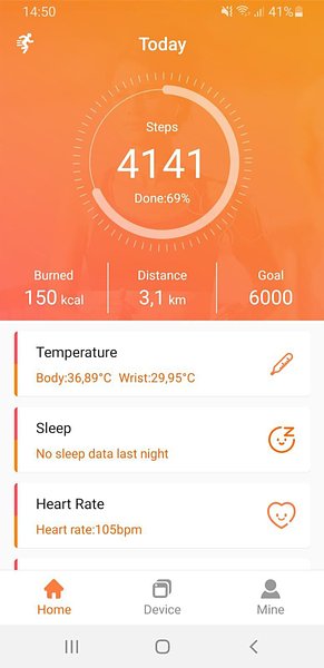 ABS-Smartwatch Raittas