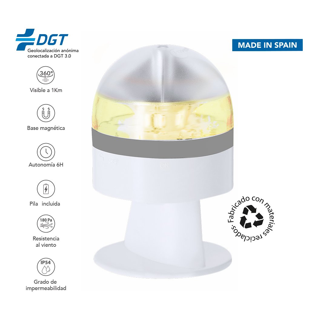 Geolokalisiert Notlicht V16 Idsby