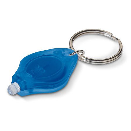 Schlüsselanhänger mit Mini-Taschenlampe Vers