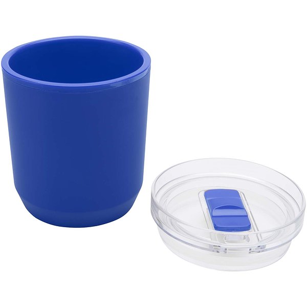 180 ml doppelwandiger Becher aus recyceltem Kunststoff - Veillen