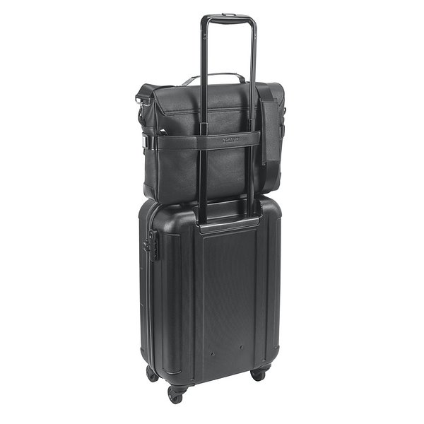 Executive Aktentasche aus Poly-Leder für 14" Laptop Aluona