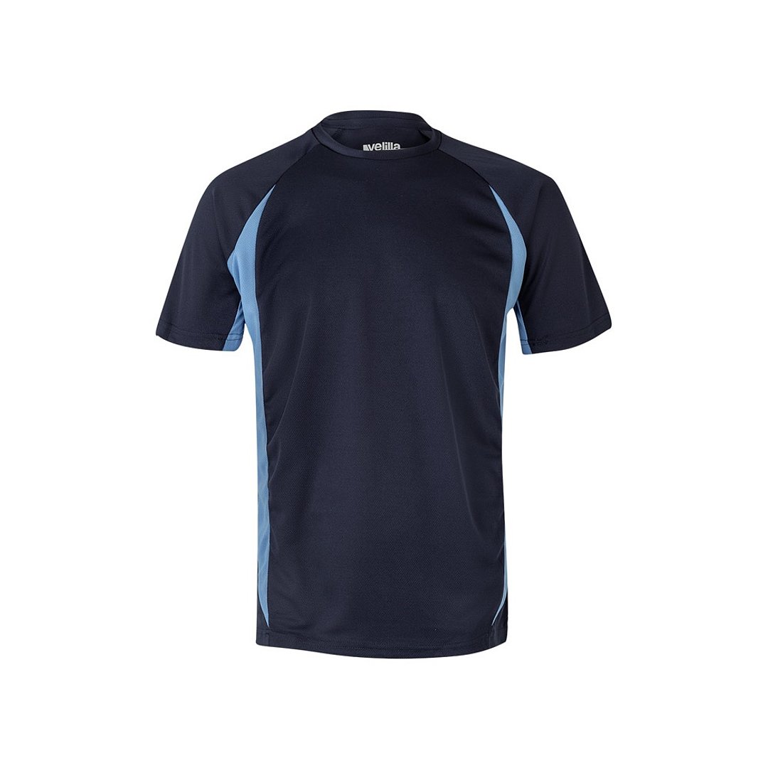 Zweifarbiges technisches T-Shirt mit Bird-Eye-Design (160 g/m²), aus Polyester (100%) Dumerix