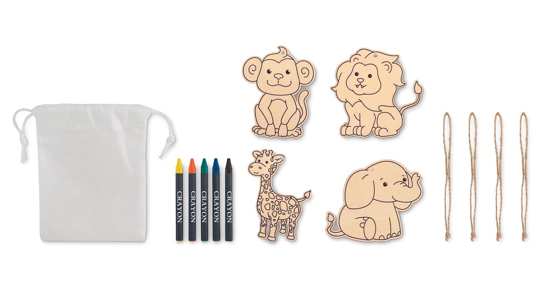 Holzanhänger-Set Buoldivis