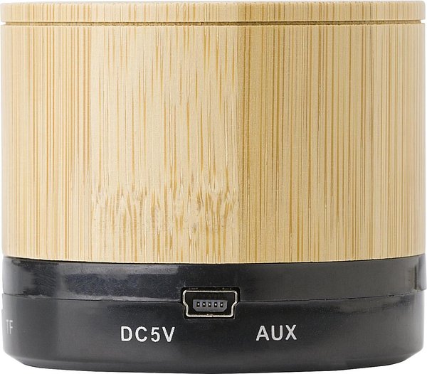 Wireless-Lautsprecher aus Bambus Helvie