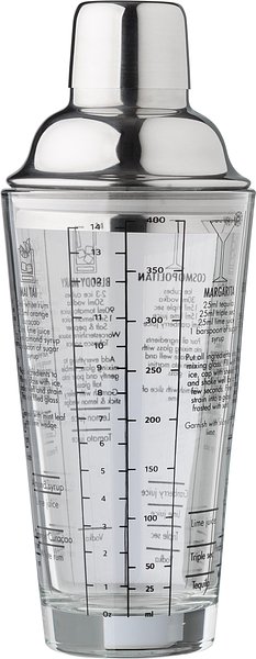 Glas-Cocktailshaker (400 ml) Mirina