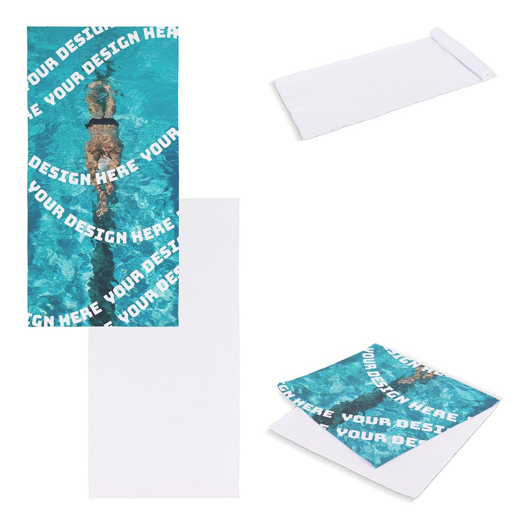 Schnelltrocknendes Handtuch 50 x 100 cm (200 g/m²) Sublimationsdruck Vrenele