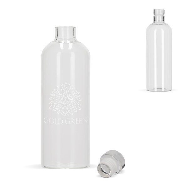 Trinkflasche aus Glas 1000 ml Ylannelvan