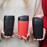 Loke Reisebecher mit gummierter Oberfläche 240ml Ainelin