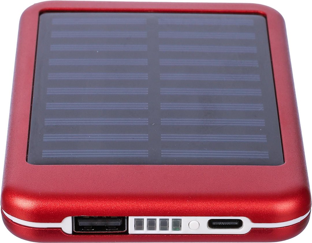 Aluminium Solar-Powerbank Buori