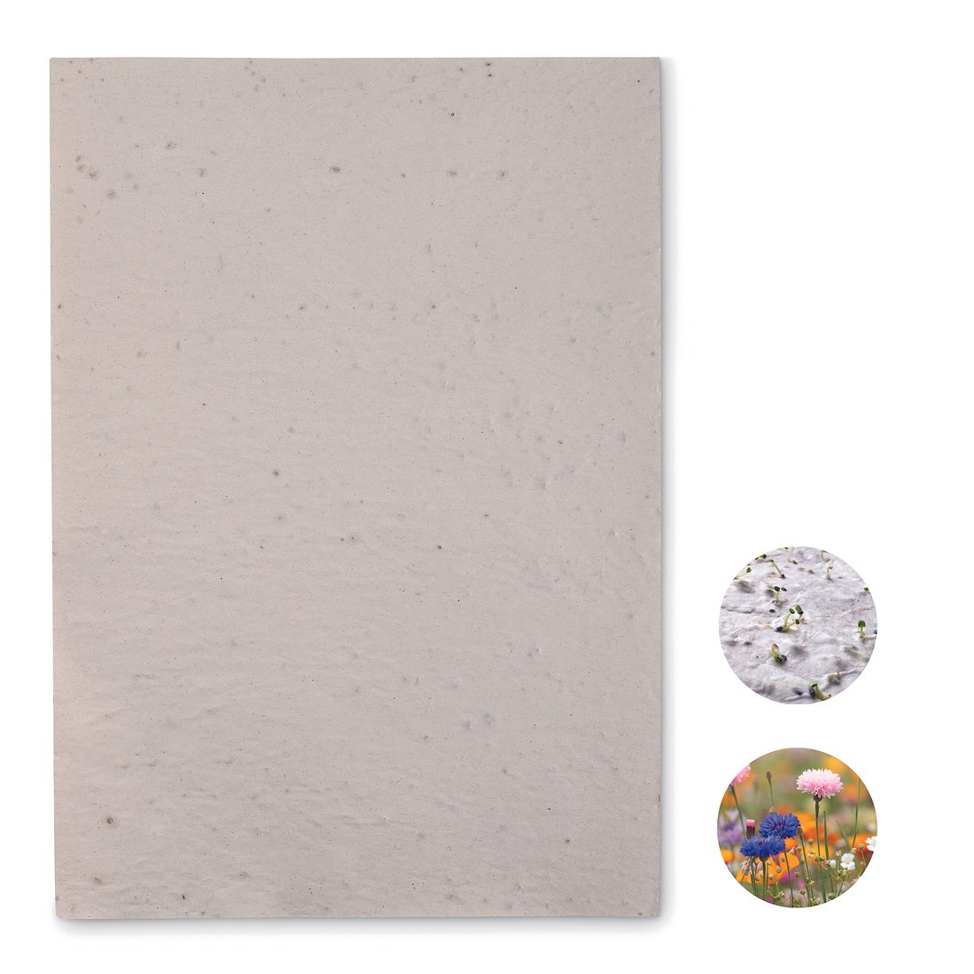 DIN A4 Wildblumen-Samenpapier Utzzi