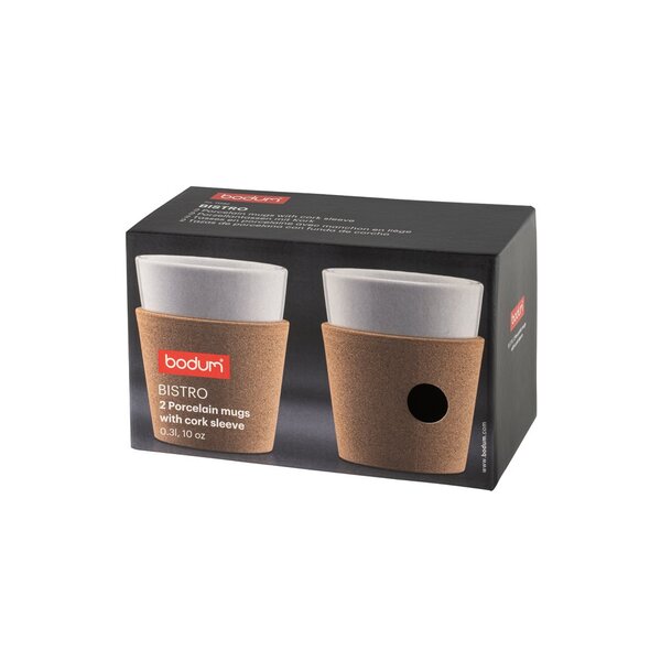 Set mit 2 Tassen 300 ml Grina