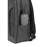 Laptop-Rucksack aus 600D, recyceltem Polyester, HD mit wasserabweisender Beschichtung und Innenfutter aus 900D recyceltem Polyester 17.3“ Corlieria