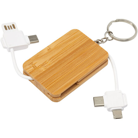 6-in-1 Ladekabel mit einziehbarem Schlüsselring - Warenjan