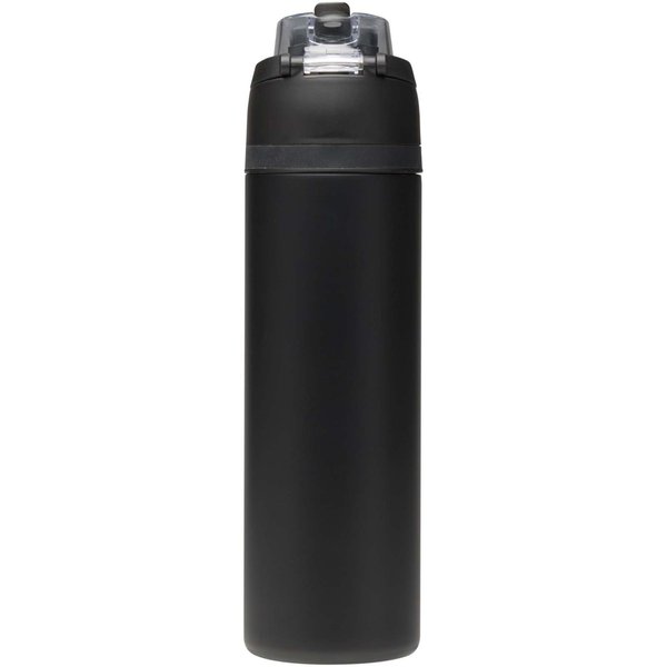 800 ml RCS Trinkflasche aus recyceltem, einwandigem Edelstahl mit Multifunktionsdeckel und Klappstrohhalm - Gillingin