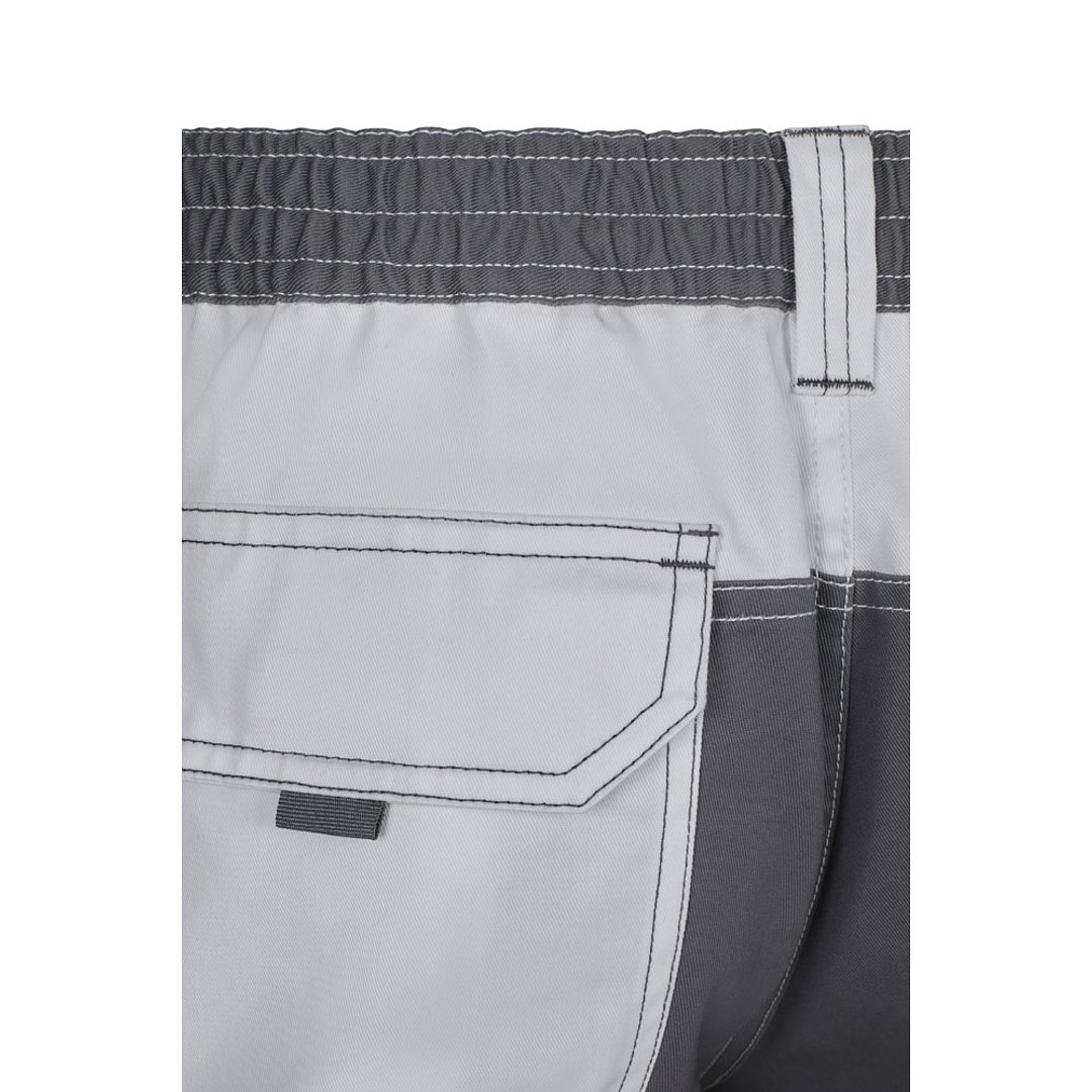 Zweifarbige Twill-Hose mit mehreren Taschen (240 g/m²), aus Baumwolle (35%) und Polyester (65%) Walbrg