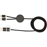 150 cm 5-in-1 Kabel aus recyceltem Kunststoff für Datenübertragung und 27W Schnellladung - Bensehili