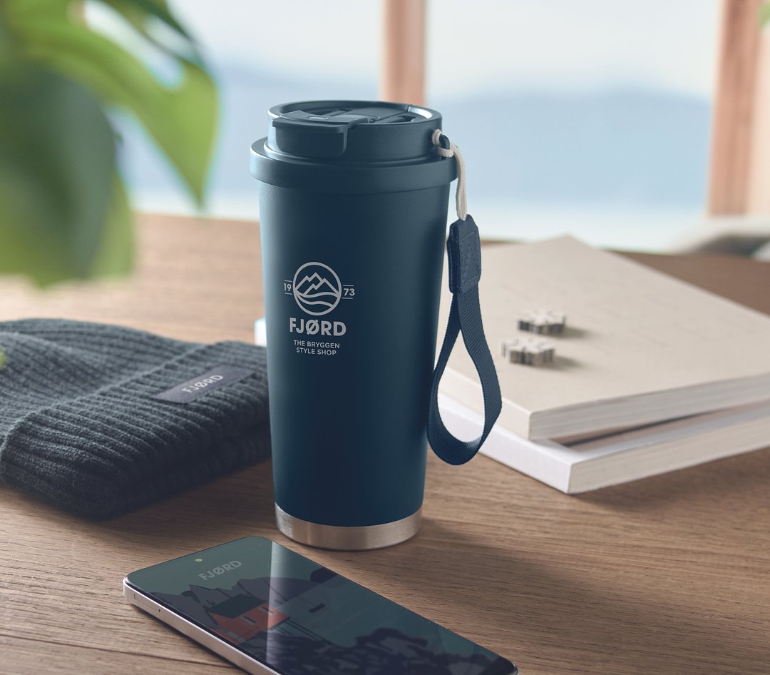 Doppelwandiger Trinkbecher 500ml Andrioli