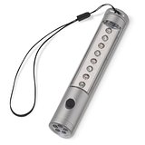 Aluminium Taschenlampe mit Magnet, 5+8 LED´s Giamudoli