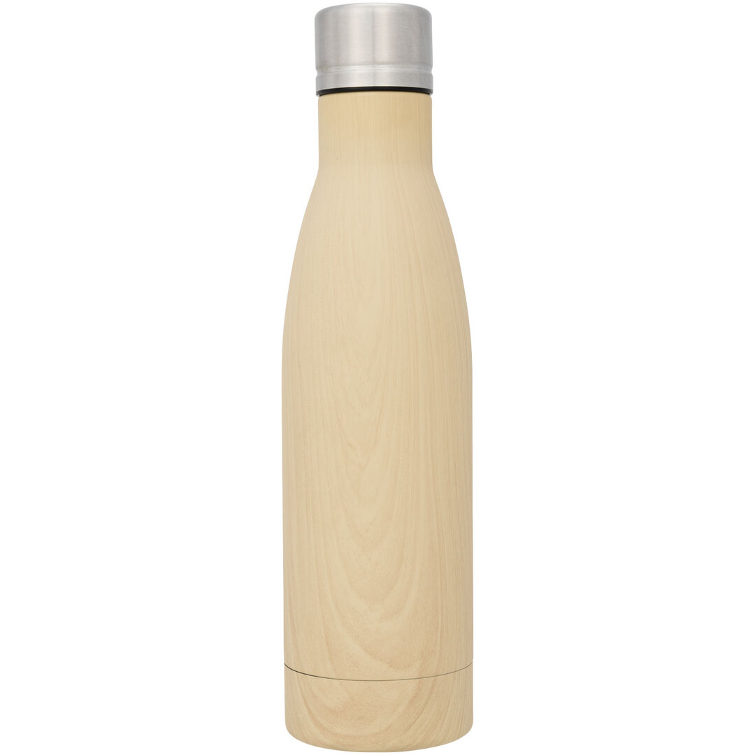 500 ml Holz-Optik Kupfer-Vakuum Isolierflasche - Itlinas