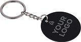 Recycelter runder Schlüsselanhänger aus Edelstahl Oregierer
