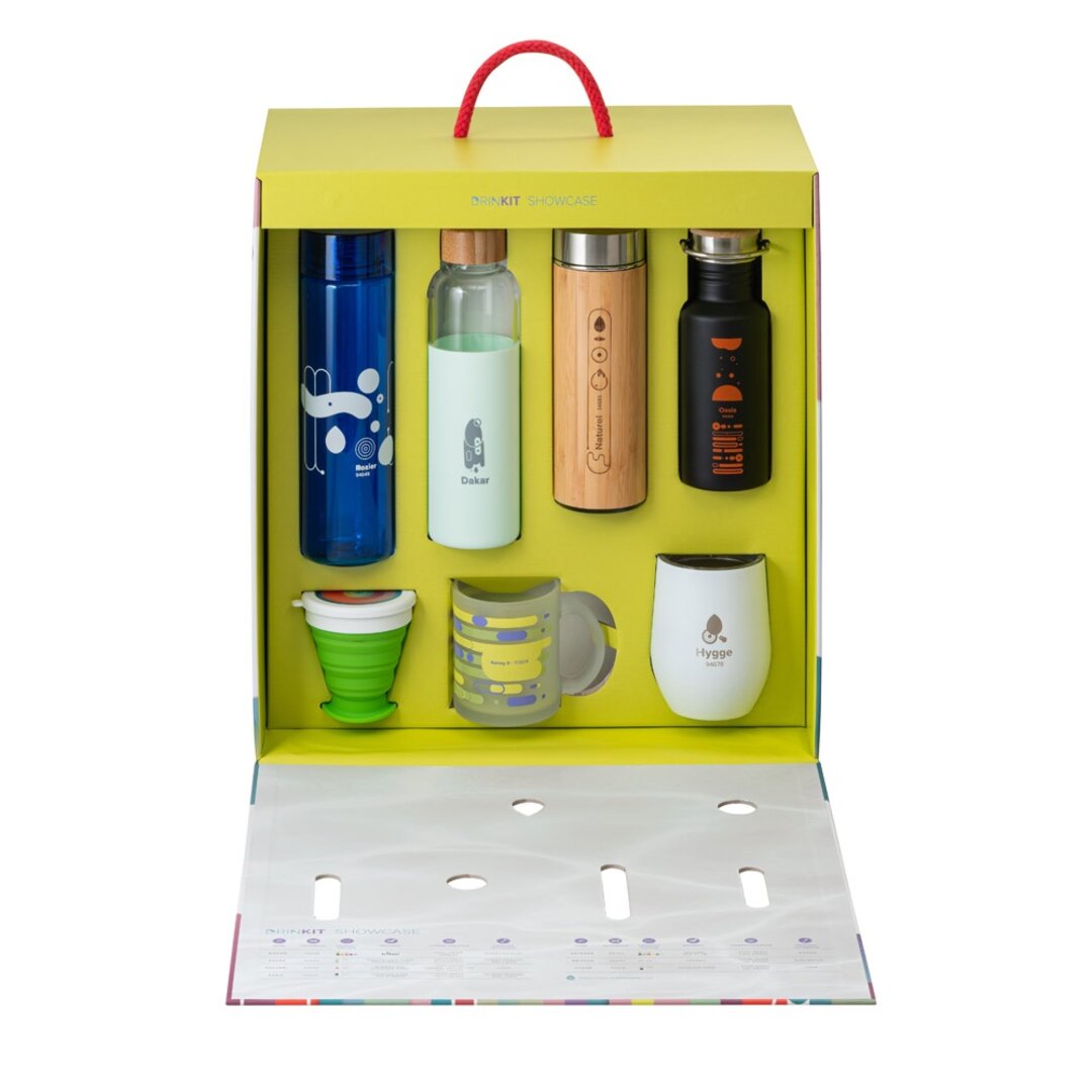 Muster-Set bedruckte Drinkware Annatin