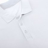 Erwachsene Weiss Polo-Shirt Idlin