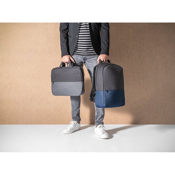 Anti-Diebstahl-Rucksack aus 600D hochdichtem, recyceltem Polyester Leycilla