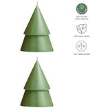 Home Matcha Weihnachtsbaum Kerze M - Nelia