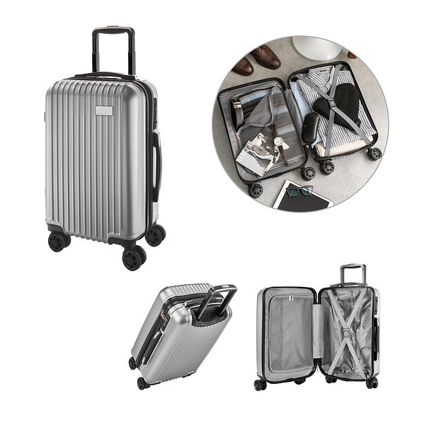 Reisetrolley aus ABS und PET Nolfräni