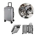 Reisetrolley aus ABS und PET Nolfräni