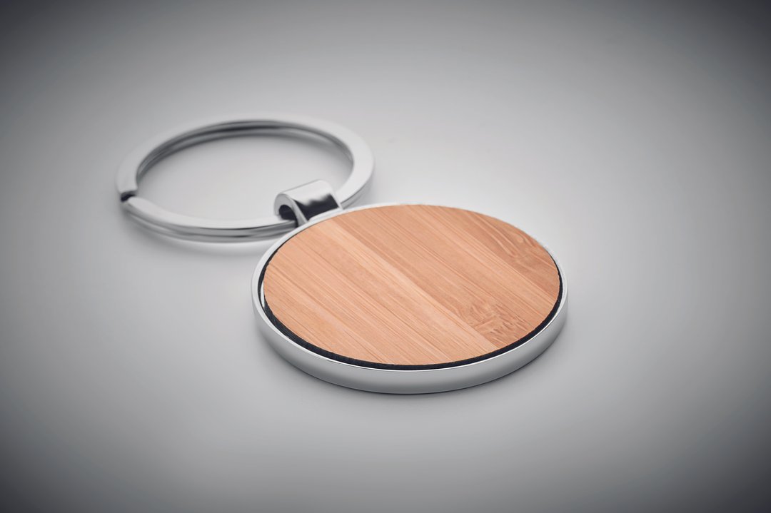 Schlüsselring Bambus, rund Aninanng